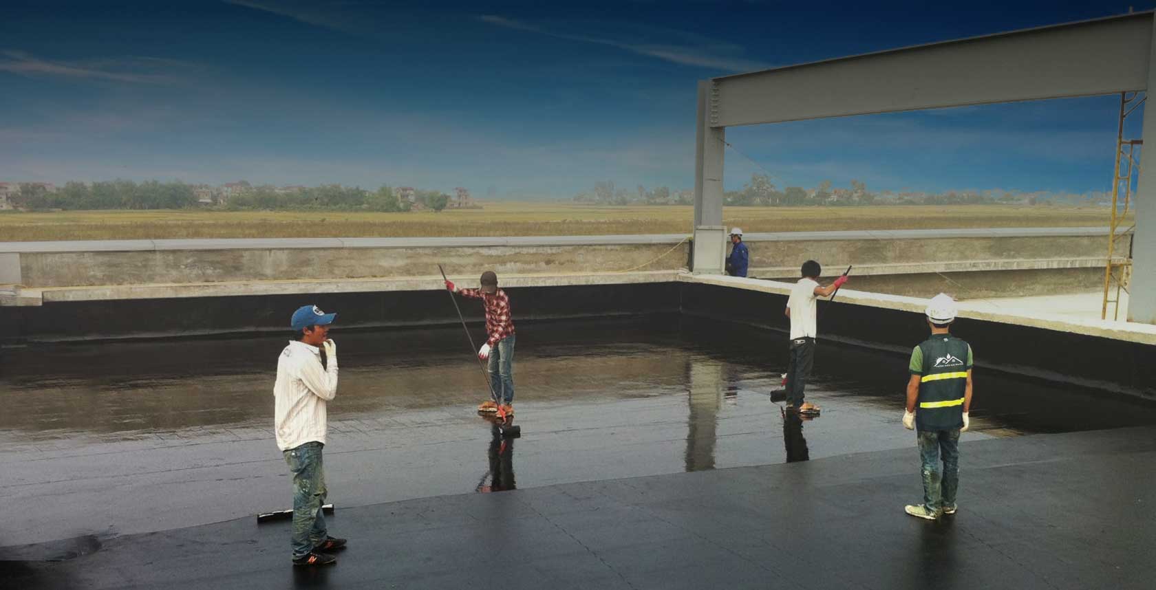 chống thấm sàn mái tại nghệ an