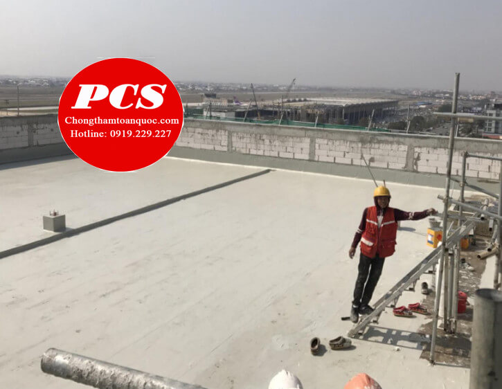 Chống thấm sân thượng gốc PU Sikalastic-633 R