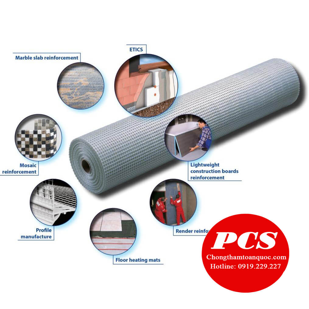 Công dụng của lưới thủy tinh