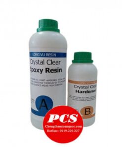 Crystal Clear Epoxy Resin - Keo Epoxy trong suốt AB 312