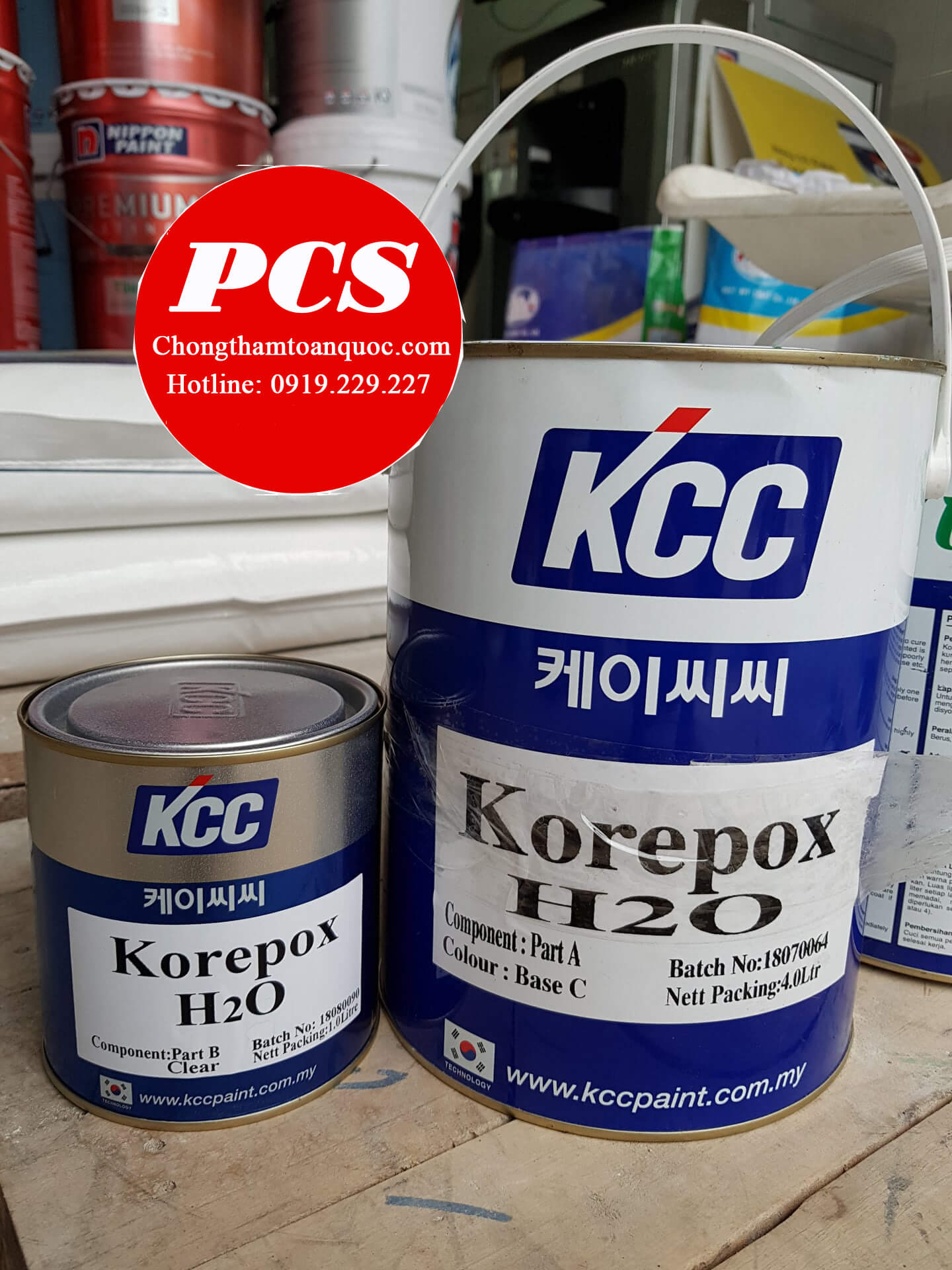 Địa chỉ bán sơn phủ KCC