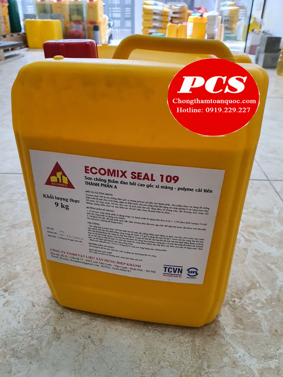 Ecomix Seal 109 thành phần A