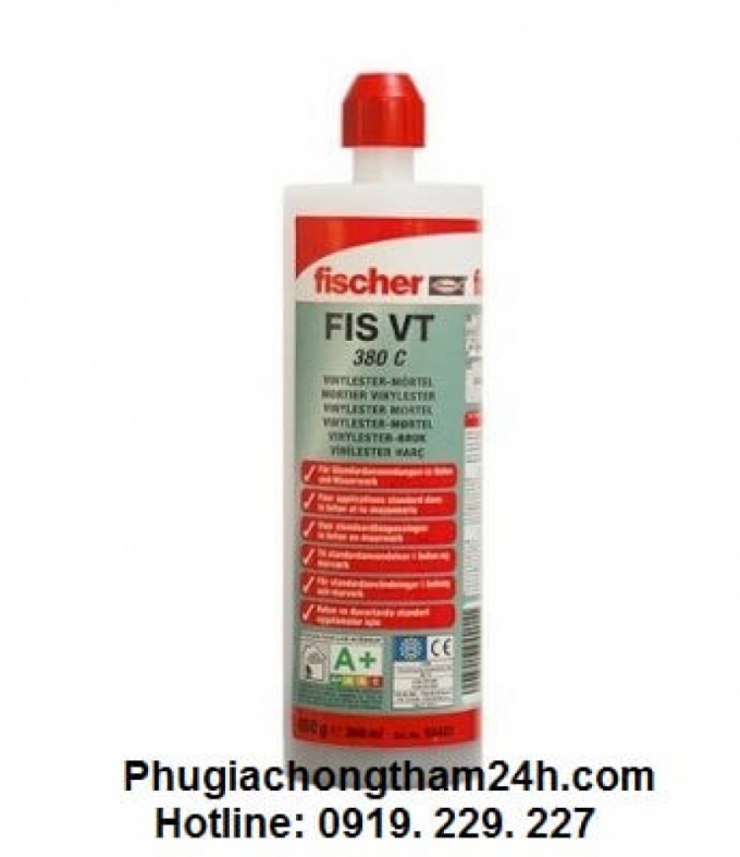 Fischer VT 380C - Hoá chất cấy thép chính hãng chất lượng cao