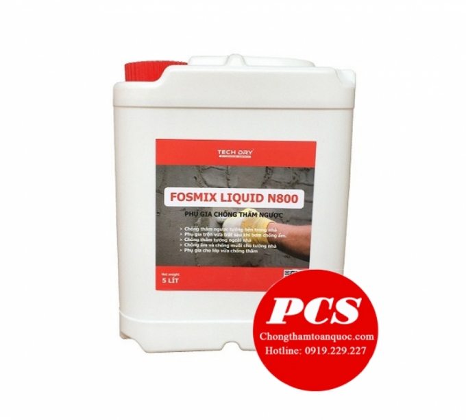 Fosmix Liquid N800 Chất chống thấm ngược tường nhà