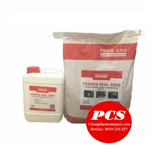 Fosmix Seal 400S Chất chống thấm xi măng 2 thành phần