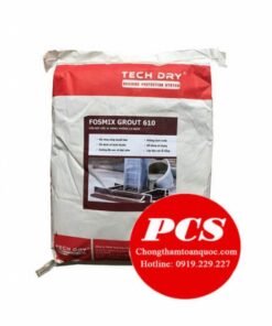 Fosmix Grout 610 Vữa rót chống thấm không co ngót