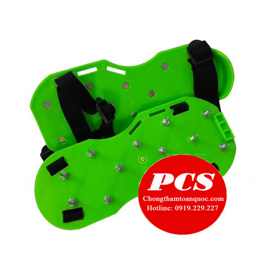 Giày đinh, guốc đinh thi công sơn tự san phẳng epoxy