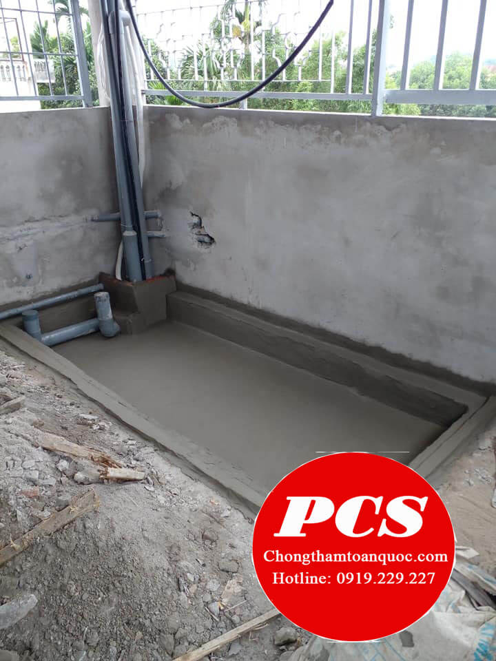 Hiệu quả khi dùng xi măng chống thâm Hiệu quả khi dùng xi măng chống thâm