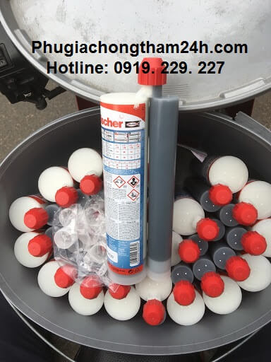 Hoá chất cấy thép Fischer Hoá chất cấy thép Fischer