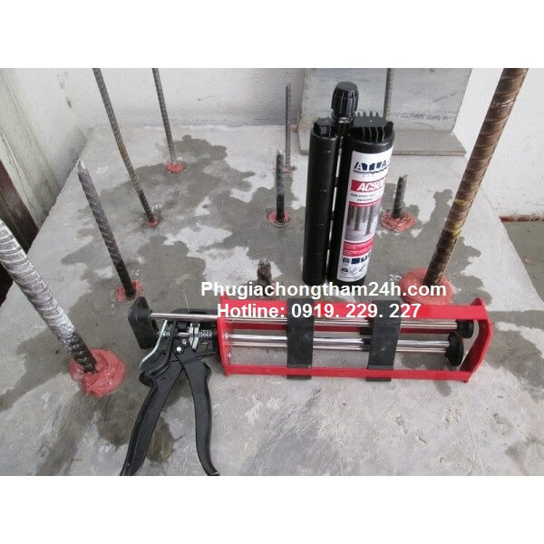 Hướng dẫn cách sử dụng súng bắn keo cấy thép Atlas AC 500