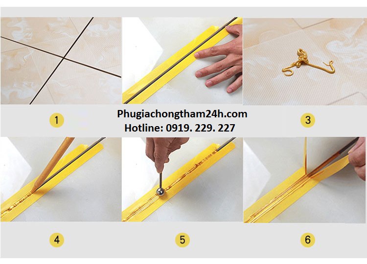 Hướng dẫn thi công keo chít mạch Joint & Joint