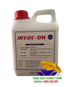 Intoc DN - Dung dịch đông cứng nhanh trộn xi măng chặn nước rò rỉ