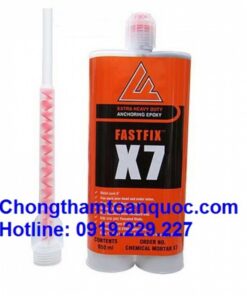 Keo khoan cấy thép Fastfix X7 chính hãng mới nhất