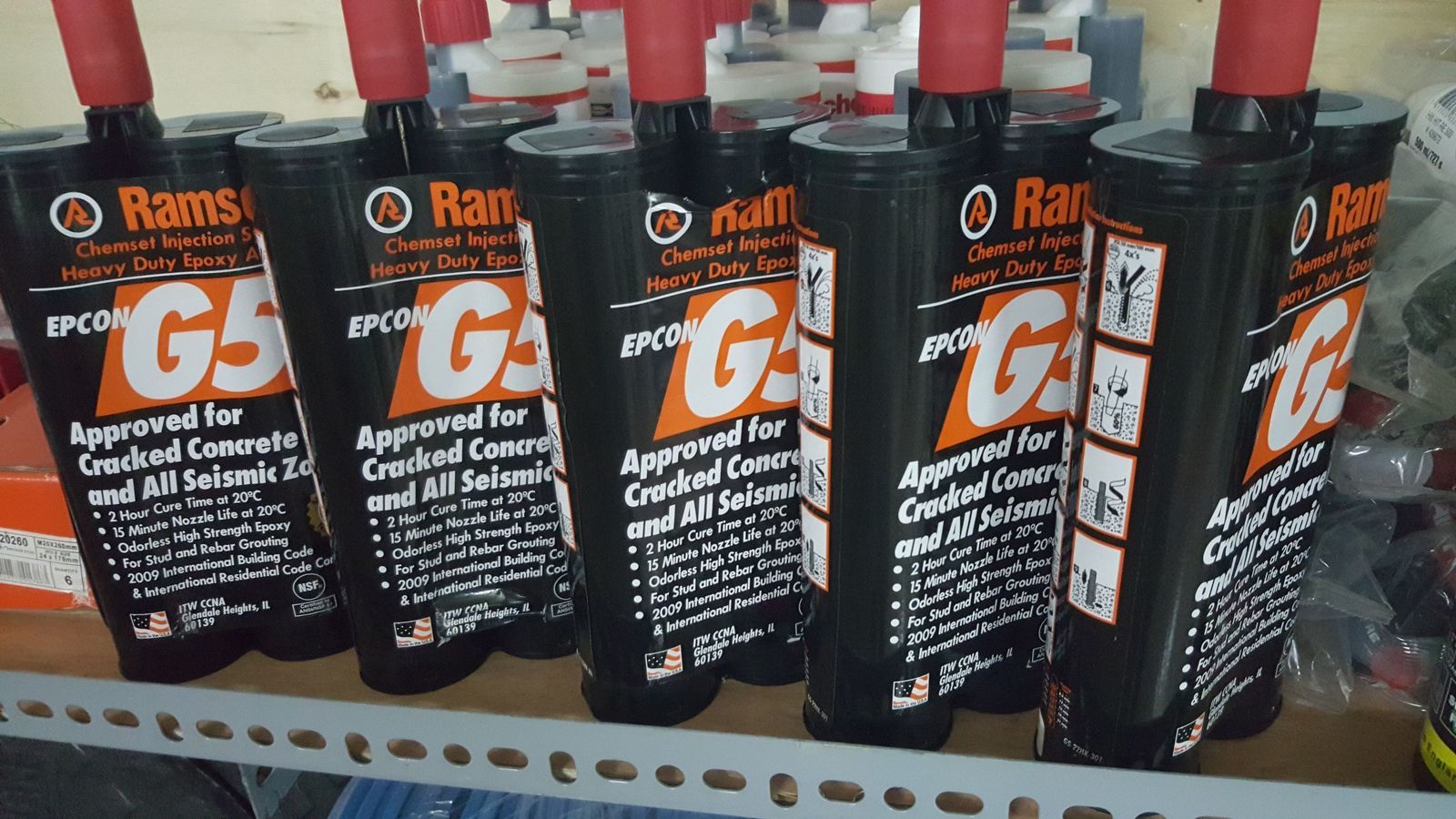 keo khoan cấy thép Ramset G5