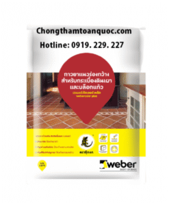 Keo chà ron Webercolor Plus - Dùng cho đường ron lớn 5-20mm