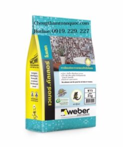 Keo dán gạch chà ron WeberColor Mosaic - Chuyên dùng cho gạch Mosaic