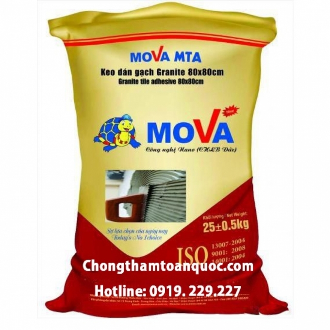 Keo dán gạch đá Mova Super MTA
