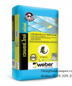 Keo dán gạch Webertai Maxx - ít gây bụi
