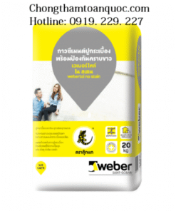 Keo dán gạch Webertai No Stain - Chuyên dùng ngoài trời và khu vực có độ ẩm