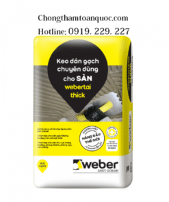 Keo dán gạch Webertai Thick chuyên dùng cho lát sàn