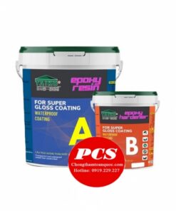 Keo trong suốt Taiko Epoxy chống thấm 2 thành phần