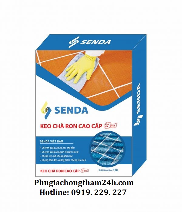 Keo chà ron Senda 3in1 - Chuyên dùng cho khu vực ẩm ướt Keo chà ron Senda 3in1 - Chuyên dùng cho khu vực ẩm ướt