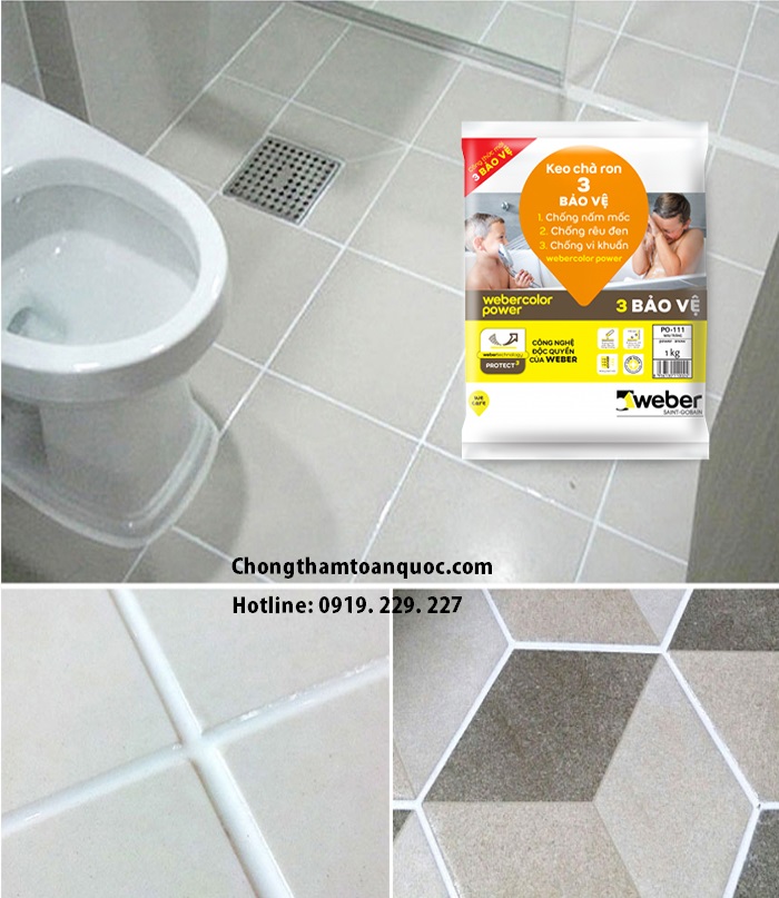 Keo chà ron Webercolor Power