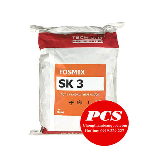 Keo chống thấm ngược Fosmix SK 3 Keo chống thấm ngược Fosmix SK 3