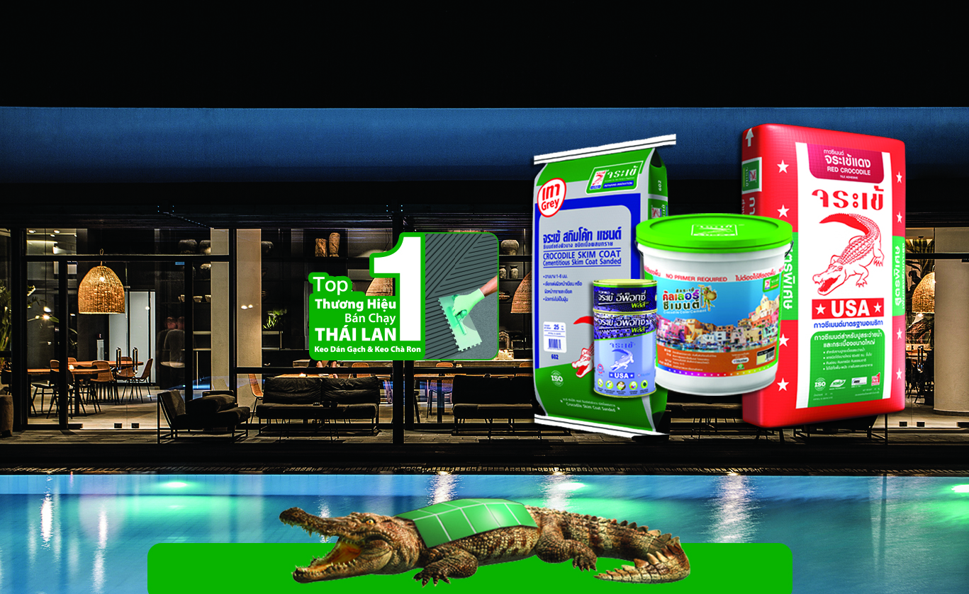 Keo dán gạch cá sấu Keo dán gạch cá sấu