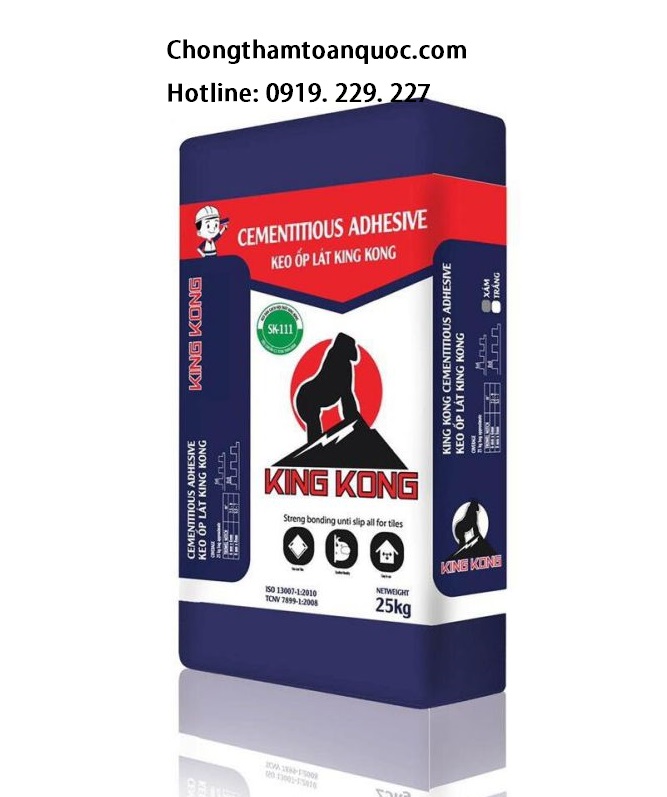 Keo dán gạch đá Kingkong SK-111 Keo dán gạch đá Kingkong SK-111