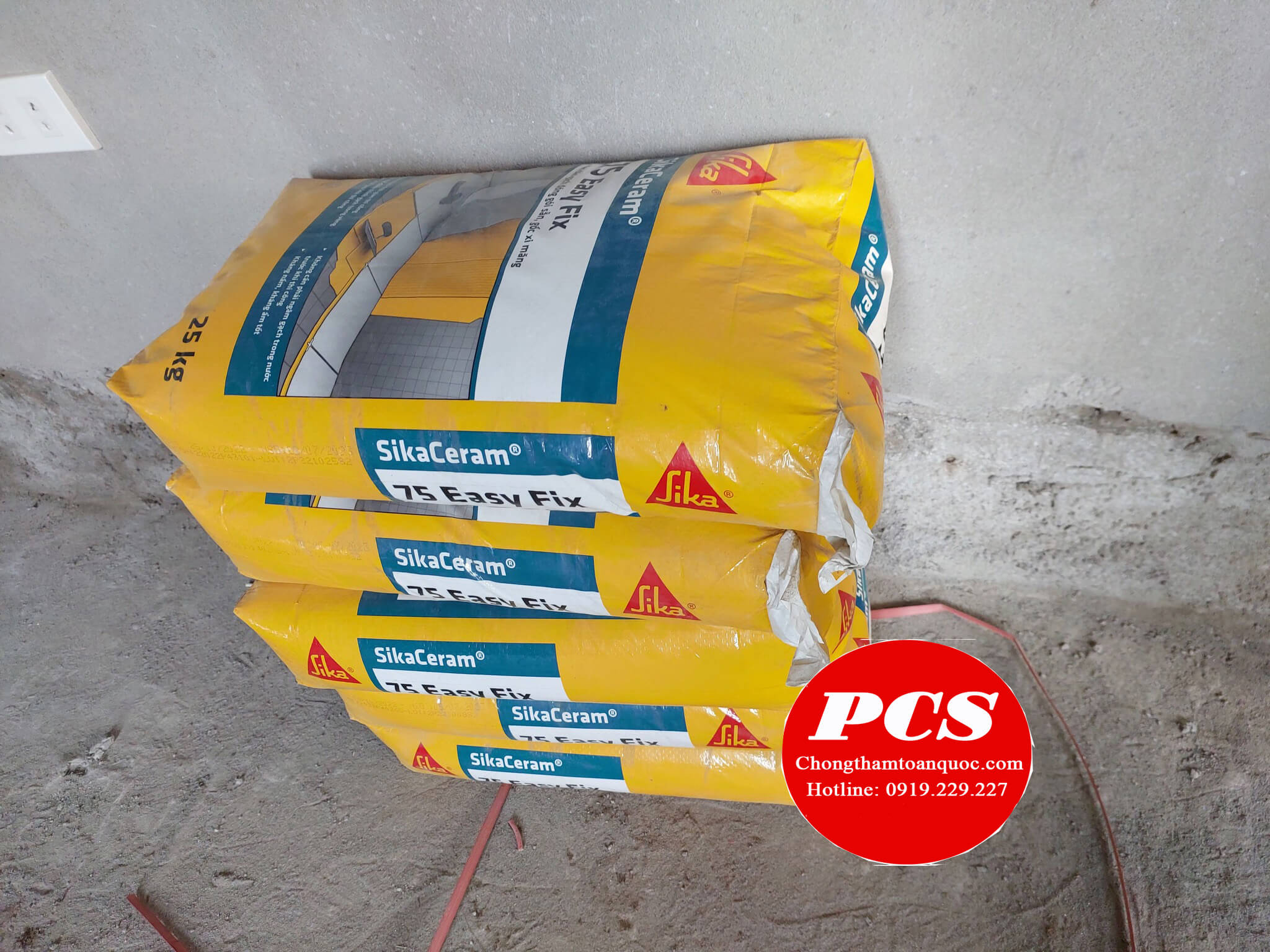 Keo dán gạch Sika Keo dán gạch Sika