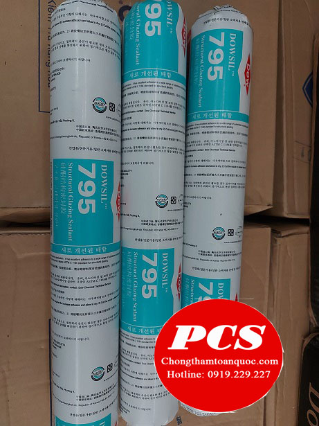 Keo kết cấu Silicone Dowsil 795