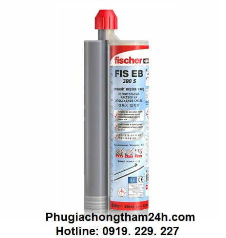 Keo khoan cấy thép Fischer FIS EB 390S