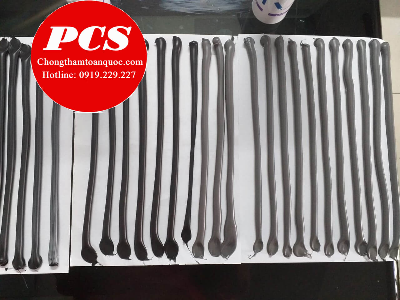 Keo Silicone sau khi khô