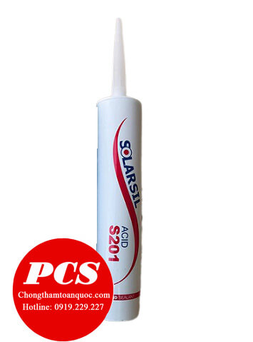 Keo silicone Solarsil S201 nhập khẩu chính hãng Hàn Quốc