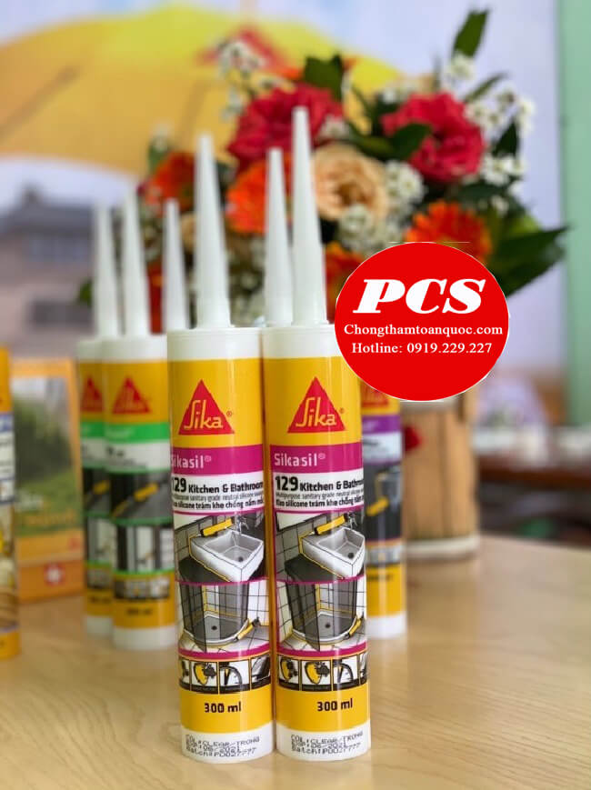 Keo silicone trám khe Sikasil 129