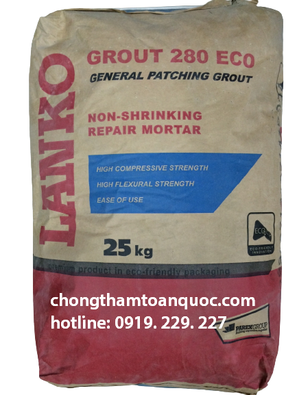 Lanko Grout 280 - Vữa rót không co ngót