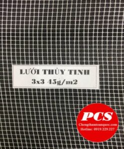 Lưới thủy tinh 3x3 định lượng 45g/m2 gia cường chống thấm chống nứt