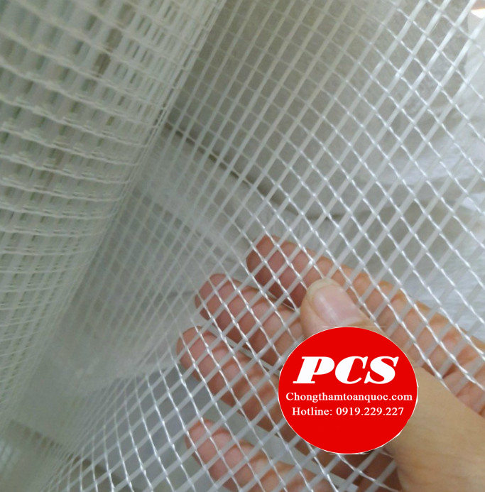 Lưới thủy tinh mắt 5x5 định lượng 125g/m2 Lưới thủy tinh mắt 5x5 định lượng 125g/m2