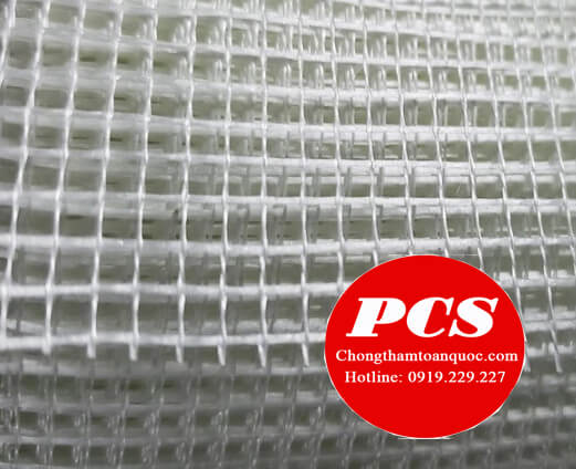 Lưới thủy tinh mắt 5x5 định lượng 80g/m2 chống thấm chống nứt Lưới thủy tinh mắt 5x5 định lượng 80g/m2 chống thấm chống nứt