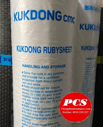 Màng tự dính chống thấm Kukdong mặt nhôm nhập khẩu Hàn Quốc Màng tự dính chống thấm Kukdong mặt nhôm nhập khẩu Hàn Quốc
