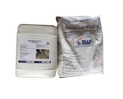 Sika chống thấm bể nước giá rẻ hiệu quả nhất Maxbond 1211 - chất chống thấm 2 thành phần gốc xi măng dành cho bể nước