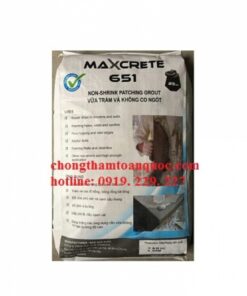 Maxcrete 651 - Vữa sữa chữa, trám vá bê tông