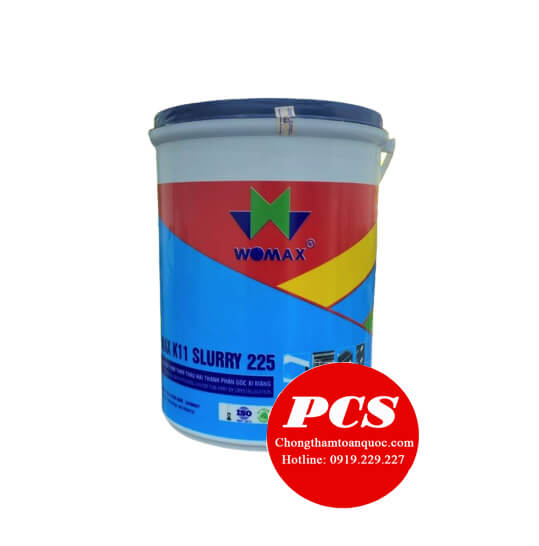 Max K11 Slurry 225 5kg – Chống thấm tinh thể thẩm thấu 2 thành phần Max K11 Slurry 225 5kg – Chống thấm tinh thể thẩm thấu 2 thành phần