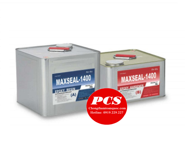 Maxseal 1400 Keo Epoxy xử lý vết nứt 2 thành phần