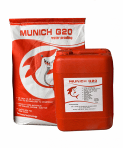Munich G20 - Vật liệu chống thấm hai thành phần gốc xi măng - Polymer