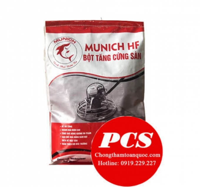 Munich HF hardener Bột tăng cứng sàn bê tông rắc khô