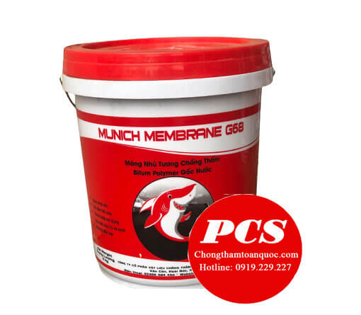 Munich Membrane G68 Bitum lót màng chống thấm tự dính khò nóng