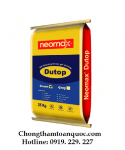 Neomax Dutop Green - Bột tăng cứng bề mặt bê tông màu xanh