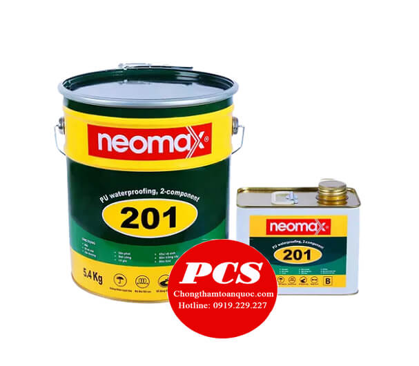 Neomax 201 Chống thấm 2 thành phần gốc PU Neomax 201 Chống thấm 2 thành phần gốc PU